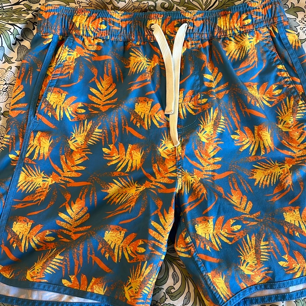 Fair Harbor lined bathing suit, youth medium